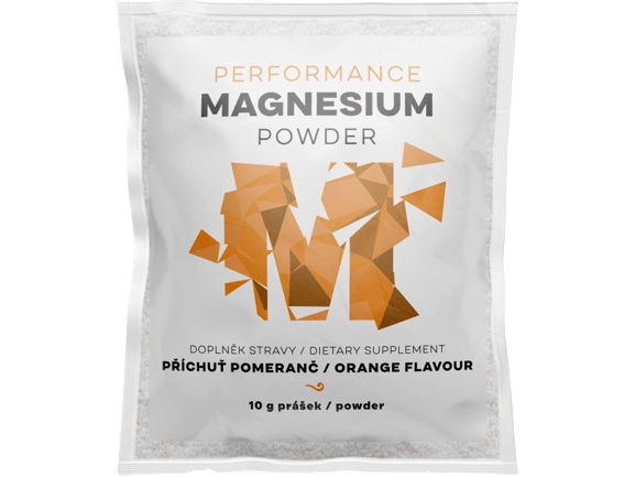Levně BrainMax Performance Magnesium Powder Pomeranč (hořčík bisglycinát) nová méně sladká verze 10 g