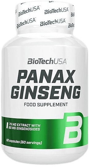 Biotech USA BiotechUSA Panax Ginseng (korejský ženšen) - 60 kapslí