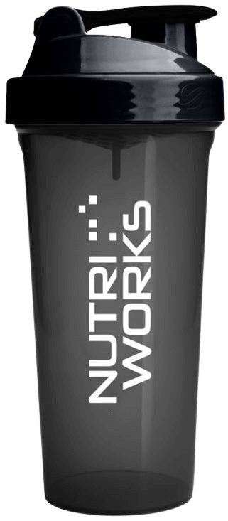 NutriWorks šejkr 800 ml černý