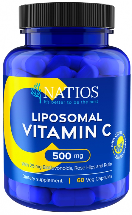 Levně NATIOS Vitamin C Liposomální 500 mg 60 kapslí