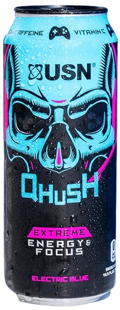 Levně USN (Ultimate Sports Nutrition) USN Qhush Energy drink 500 ml - Gaming VÝPRODEJ (DMT 10.5.2024)