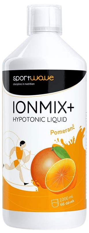 Sportwave Ionmix+ 1000 ml - pomeranč