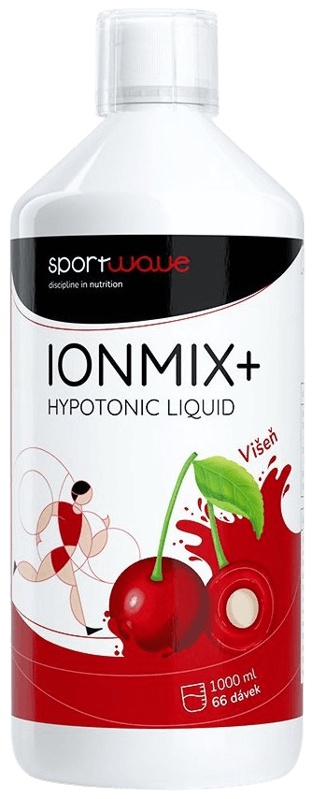 Sportwave Ionmix+ 1000 ml - višeň