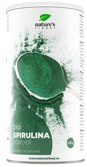 Levně Nature's Finest Spirulina Powder BIO 250 g