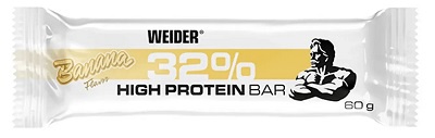 Levně Weider 32% Protein Bar 60 g - banán