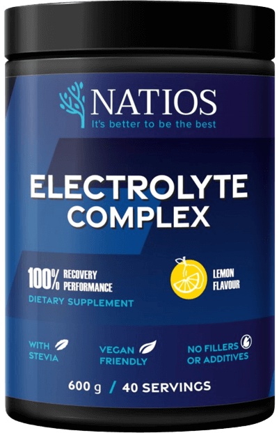 Levně NATIOS Electrolyte Complex 600 g - citrón