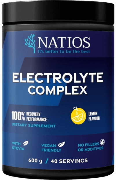 NATIOS Electrolyte Complex 600 g - citrón