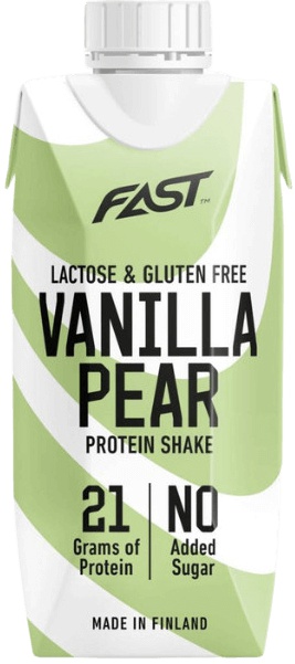 Levně Fast Protein Shake 250 ml - vanilka/hruška PROŠLÉ DMT 8.3.2024