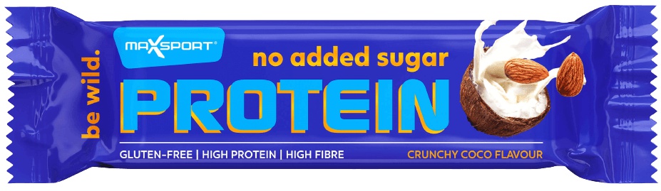 MaxSport No added sugar protein 40 g - crunchy coco