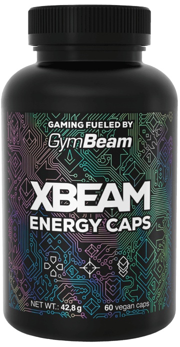 GymBeam Energy Caps - XBEAM 60 kapslí