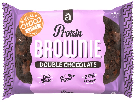 Nano Supps Protein Brownie 60g - dvojitá čokoláda