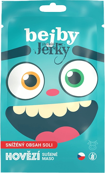 Jihočeské JERKY 20 g - hovězí bejby