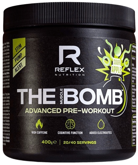 Reflex The Muscle BOMB 400 g - kyselé jablko