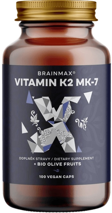Levně BrainMax Vitamin K2 jako MK7 all-trans K2VITAL®DELTA 150 mcg 100 rostlinných kapslí