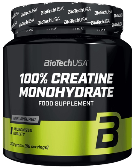 Levně Biotech USA BioTechUSA 100% Creatine Monohydrate 300 g