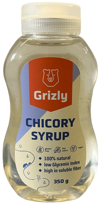 GRIZLY Čekankový sirup 350 g