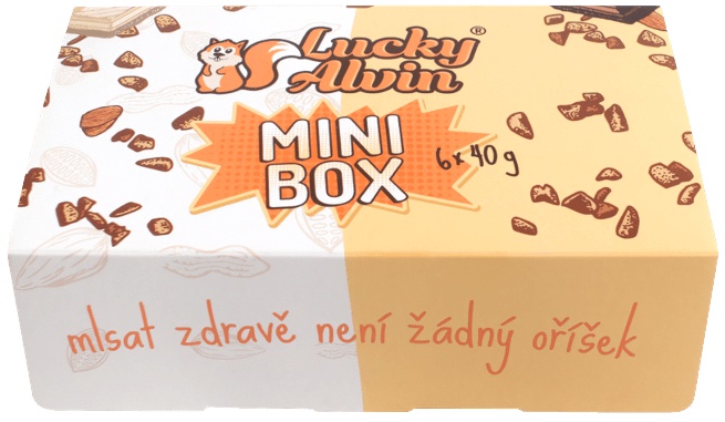 Levně Lucky Alvin Mini Box 6 x 40 g