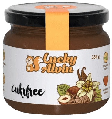 Lucky Alvin Cukrfree Lískooříškový krém 330 g