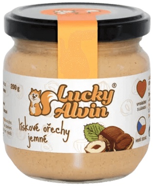 Levně Lucky Alvin lískové ořechy 200 g
