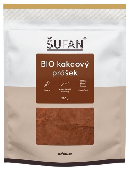 Levně Šufan Kakaový prášek BIO 250 g