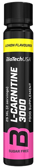 Biotech USA BiotechUSA L-Carnitine 3000 25 ml - lemon