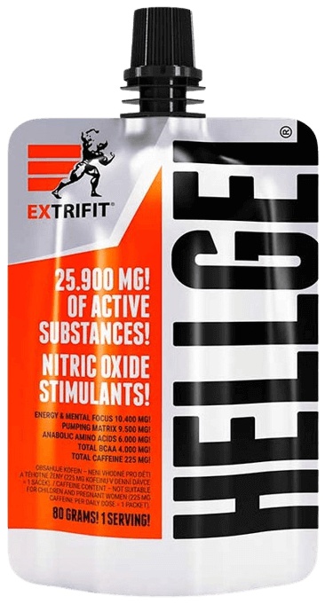 Levně Extrifit Hellgel 80 g - pomeranč