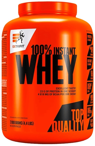 Extrifit 100% Instant Whey Protein 2000 g Příchuť: Čokoláda