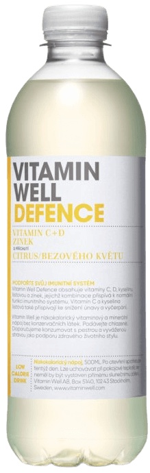 Levně VitaminWell Vitamin Well 500 ml - Defence