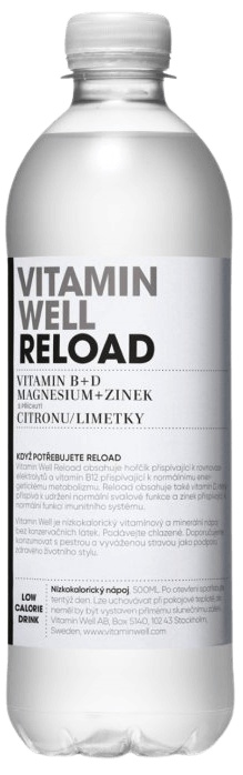 Levně VitaminWell Vitamin Well 500 ml - Reload