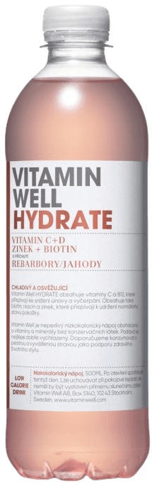 Vitamin Well 500 ml - Hydrate