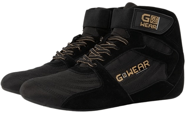 Gorilla Wear Sportovní tenisky PRO High Tops Černá/Zlatá - 40