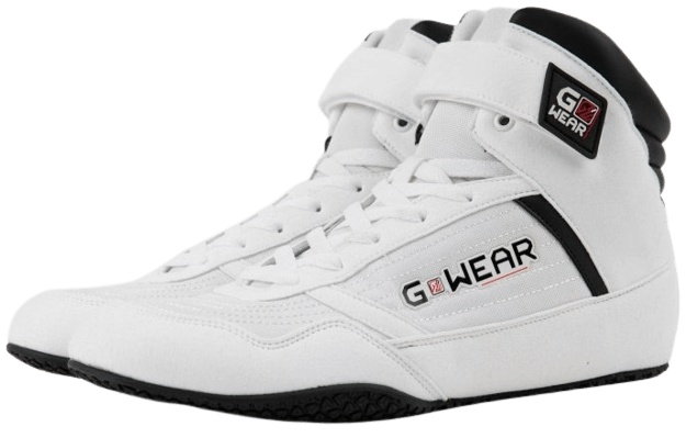 Gorilla Wear Sportovní tenisky Classic High Tops Bílá/Černá - 46