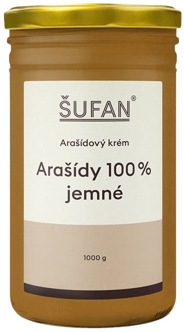 Šufan arašídové máslo 1000 g - jemné