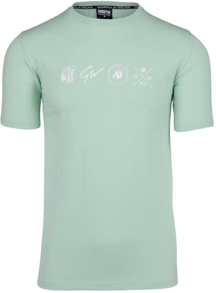 Gorilla Wear Pánske tričko Swanton Zelené - M