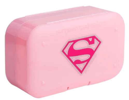 Levně SmartShake Pill Box organizer DC 2 pack - Supergirl