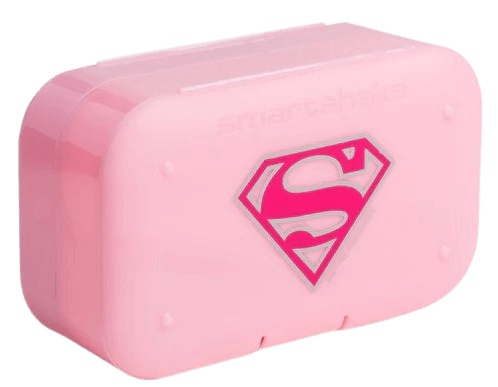 SmartShake Pill Box organizer DC 2 pack - Supergirl
