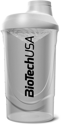 Levně Biotech USA BioTechUSA šejkr Wave 600 ml průhledný
