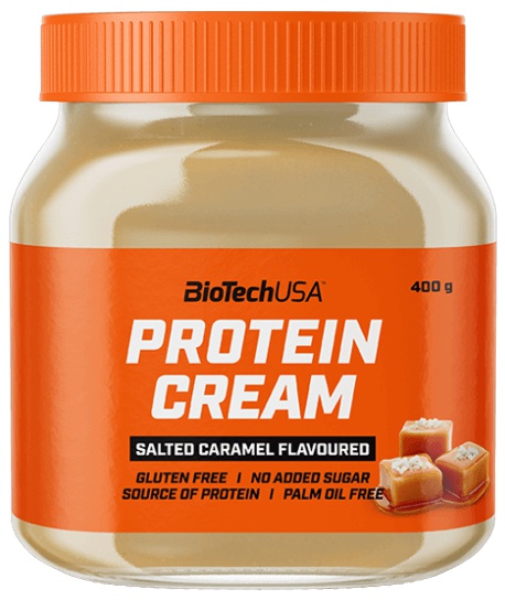 Levně Biotech USA BiotechUSA Protein Cream 400 g - slaný karamel