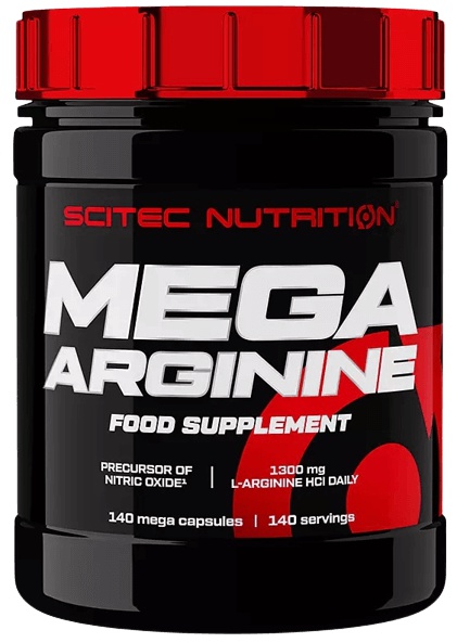 Levně Scitec Nutrition Scitec Mega Arginine 140 kapslí