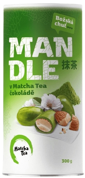 Levně Matcha Tea Mandle v Matcha Tea čokoládě 300 g