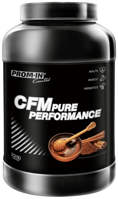 Levně PROM-IN / Promin Prom-in CFM Pure Performance 2250 g - mléko s medem a skořicí