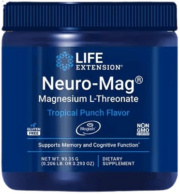 Levně Life Extension Neuro-Mag Magnesium L-Threonate 93,35 g