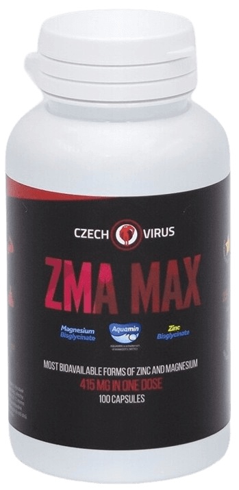 Levně Czech Virus ZMA Max 100 kapslí