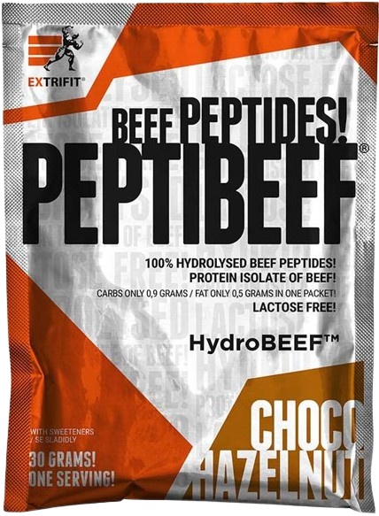 Extrifit PeptiBeef vzorek 30 g - čokoláda/oříšek