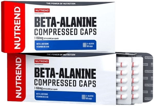 Nutrend Beta Alanine Compressed Caps 90 kapslí