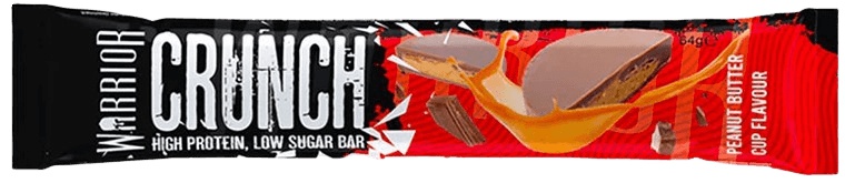 Warrior Crunch Bar 64 g - arašídové máslo