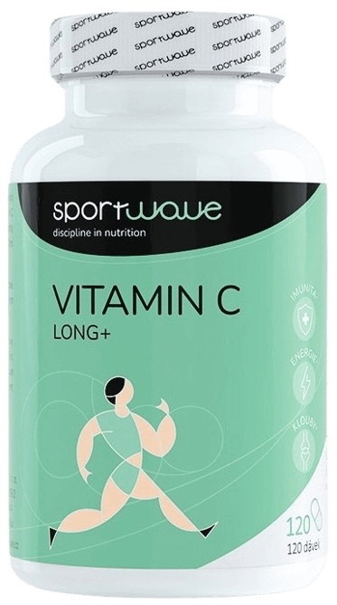 Levně SportWave Vitamin C Long+ 120 kapslí