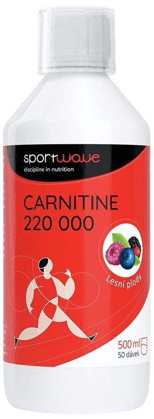 Levně SportWave Carnitine 220 000 500 ml - lesní plody