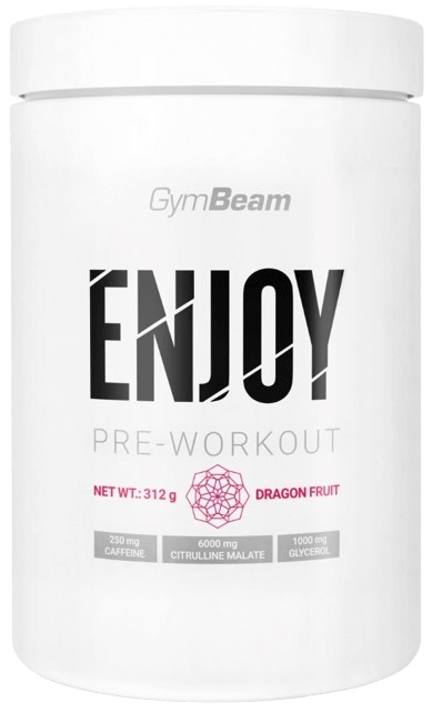 Levně GymBeam ENJOY Pre-Workout 312 g - dračí ovoce