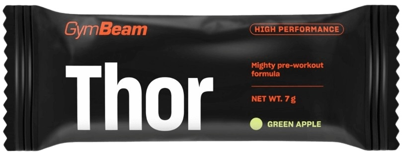 Levně GymBeam Předtréninkový stimulant Thor 7 g - citron/limetka